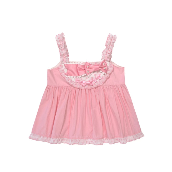 Candy Blog Lolita Pink Top & Skirt Set