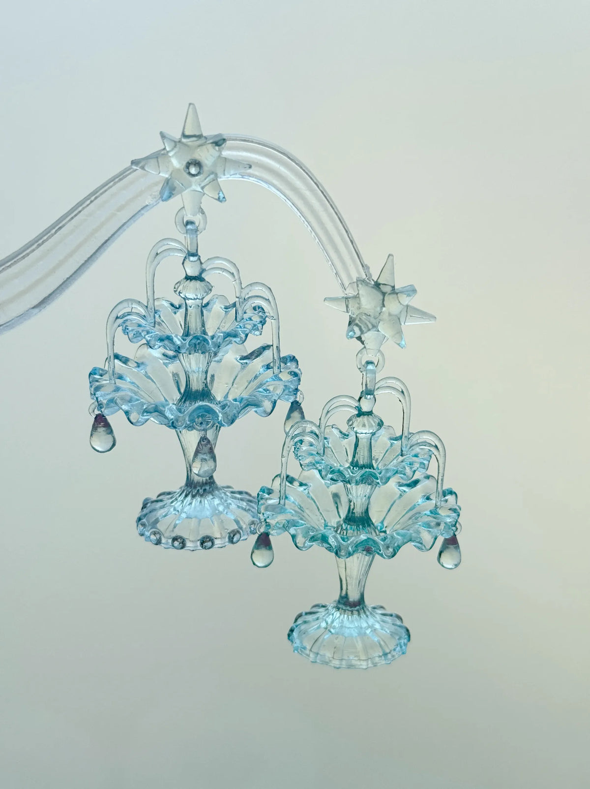Extro Code |Fountain earrings S925 silver