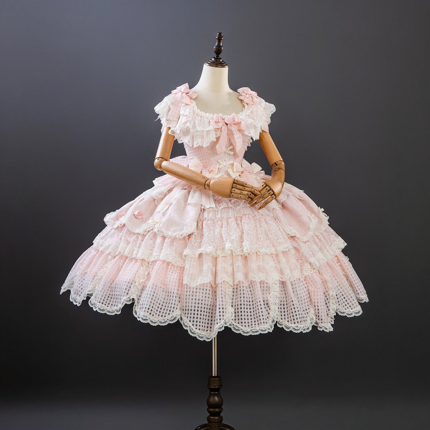 Frosted Starlight Elegant Bridal Sweet Lolita JSK Dress - LolitaEra