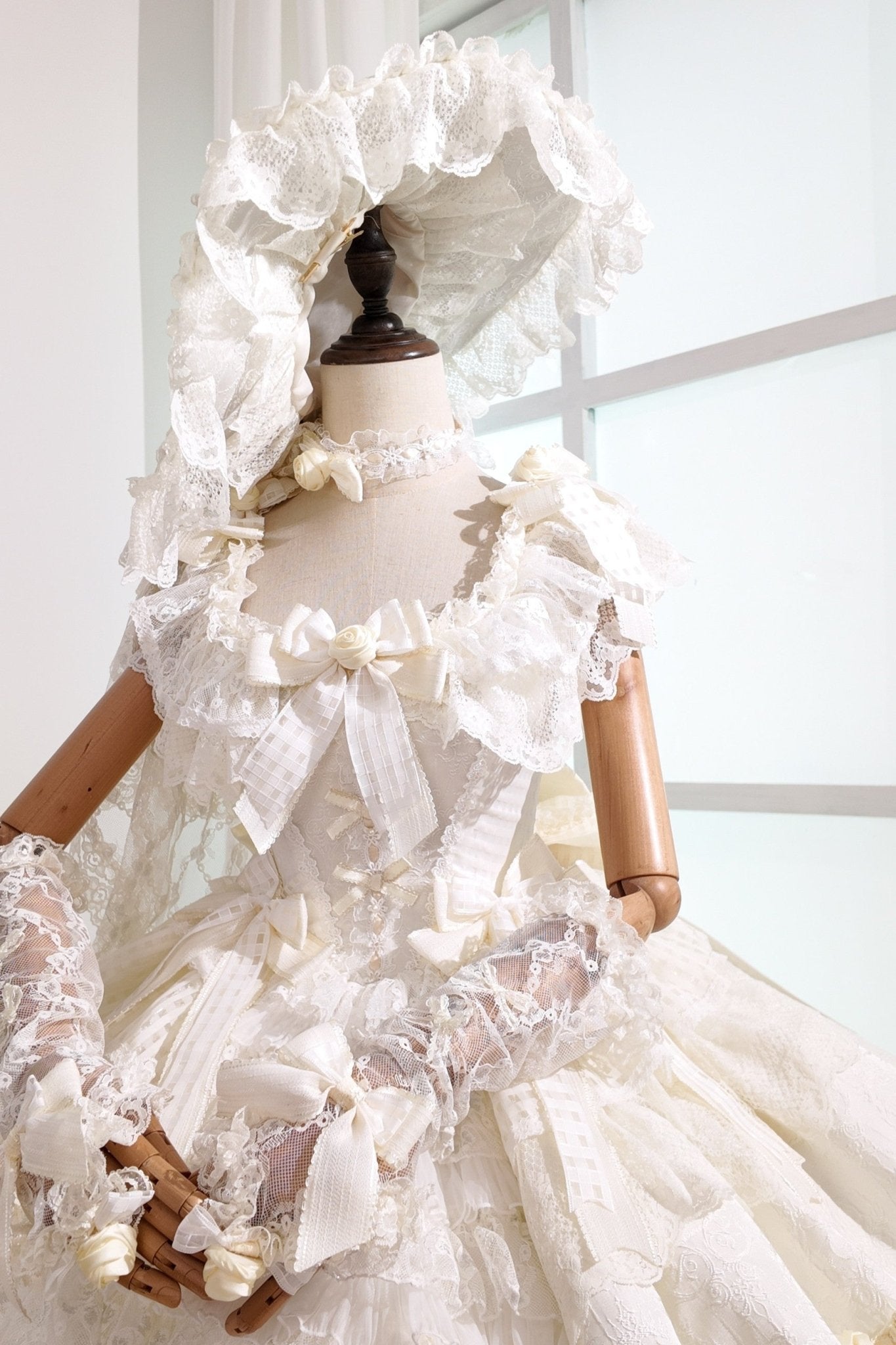 Frosted Starlight Elegant Bridal Sweet Lolita JSK Dress - LolitaEra