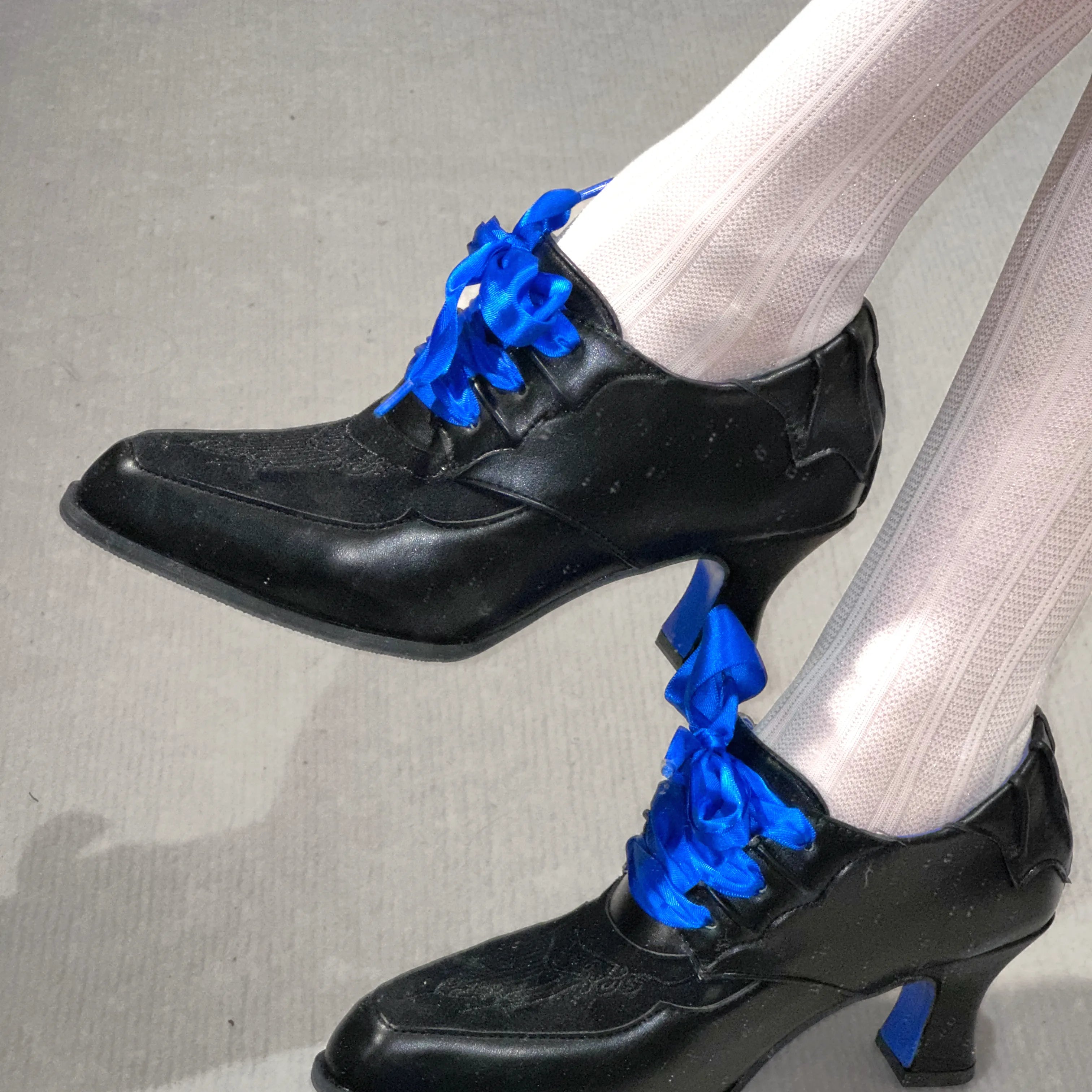 Full Payment Dark Night Pilgrimage Gothic Dark Vampire Retro British Prince Style High-Heeled Women's Shoes Original Design