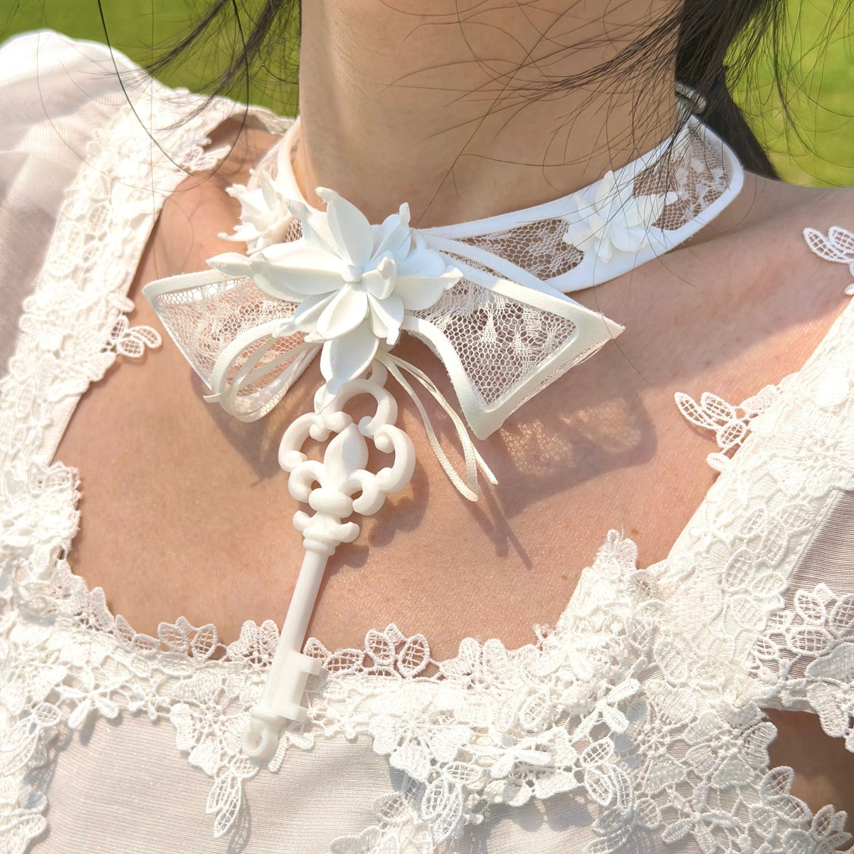 Extro Code Genuine design three dimensional necklace for keys, trend of season