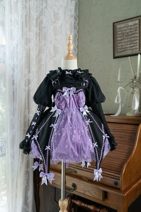 Lemon genuine pumpkin lantern, dress, children's clothing, (Physicals), Lolita style, halloween