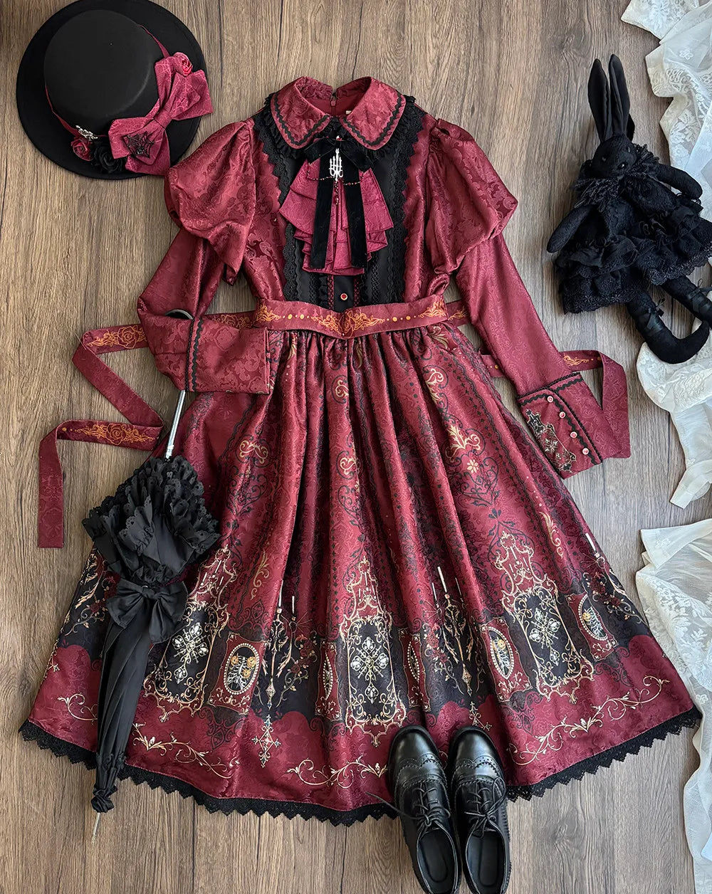 Genuine retro dress, skirt, custom-made, Lolita style, Lolita OP