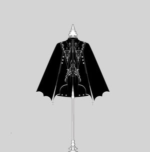 Gothic Bat Cape Shota Knight Prince Set - LolitaEraShortsSBlackGothic Bat Cape Shota Knight Prince Set