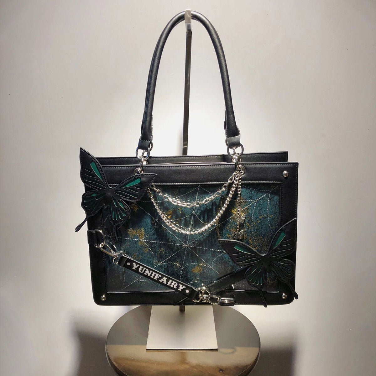 Gothic Butterfly Ita - Bag - LolitaEra5Gothic Butterfly Ita - Bag