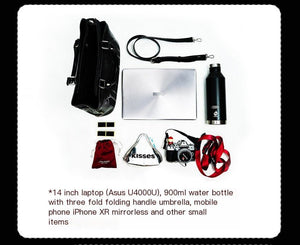 Gothic Dark Large Capacity Tote Laptop Bag 1218 - LolitaEraBlack SetGothic Dark Large Capacity Tote Laptop Bag 1218