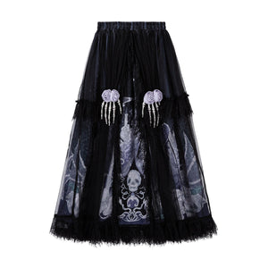 Gothic Ghost Classic Lolita Set LE1138 - LolitaEraSetSGothic Ghost Classic Lolita Set LE1138