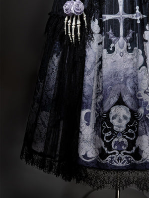 Gothic Ghost Classic Lolita Set LE1138 - LolitaEraSetSGothic Ghost Classic Lolita Set LE1138