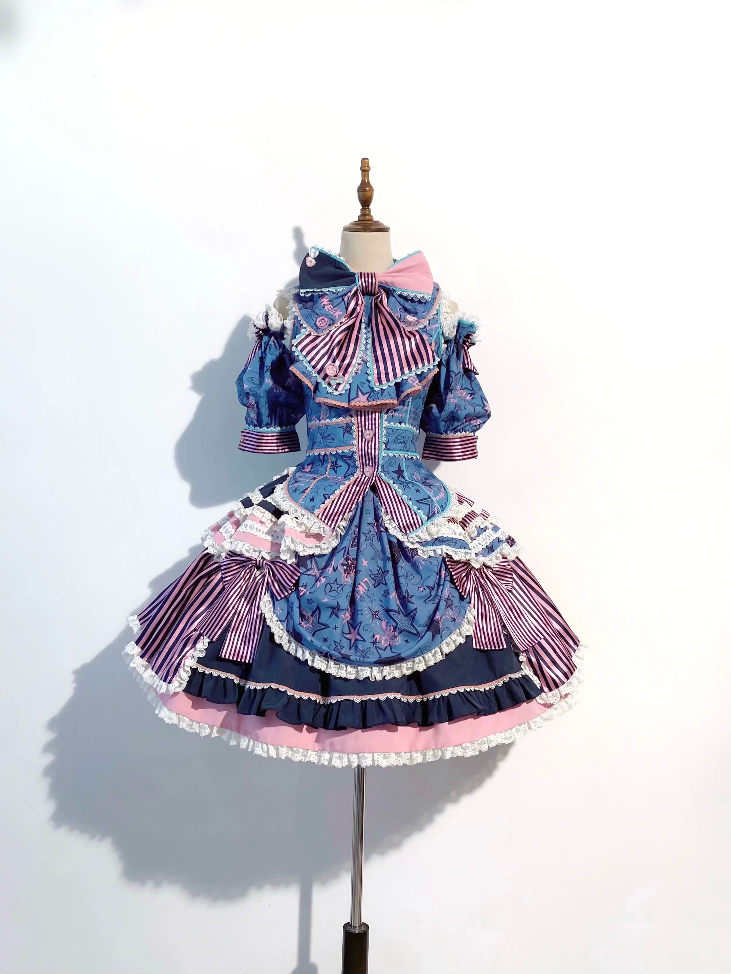 【9.3 Deadline, No Restock for 3 Years】Moonlight Tavern Lolita Graffiti Party fullset Deposit Reservation