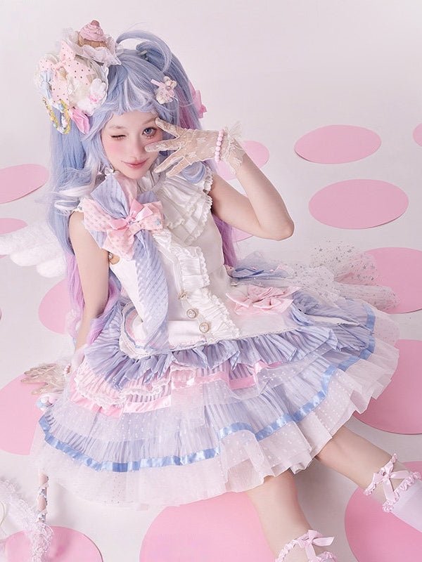 Hatsune Miku《 Be The One 》Inspired Stage Costume Dress - LolitaEraPink DressSHatsune Miku《 Be The One 》Inspired Stage Costume Dress