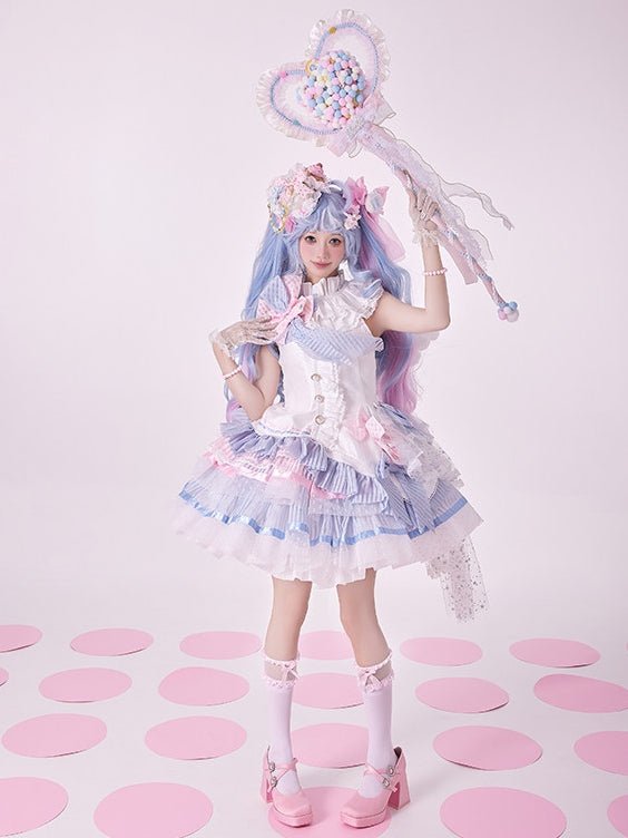 Hatsune Miku《 Be The One 》Inspired Stage Costume Dress - LolitaEraPink DressSHatsune Miku《 Be The One 》Inspired Stage Costume Dress