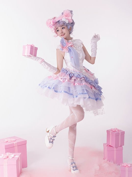 Hatsune Miku《 Be The One 》Inspired Stage Costume Dress - LolitaEraPink DressSHatsune Miku《 Be The One 》Inspired Stage Costume Dress