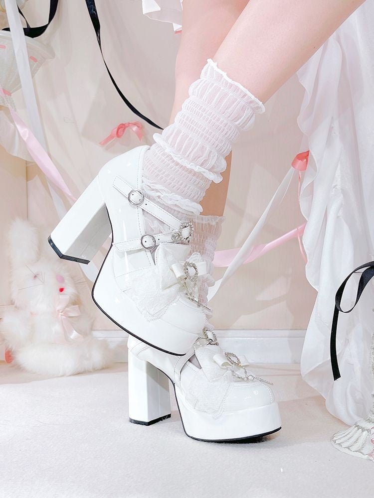 Ideal Paradise Japanese Mass-Produced High Heels - LolitaEra
