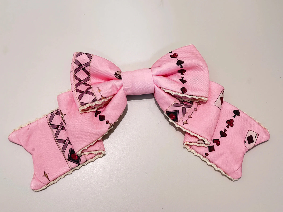 Illusion Meow Duke Pink Cat Print Sweet Lolita OP JSK Dress - LolitaEra