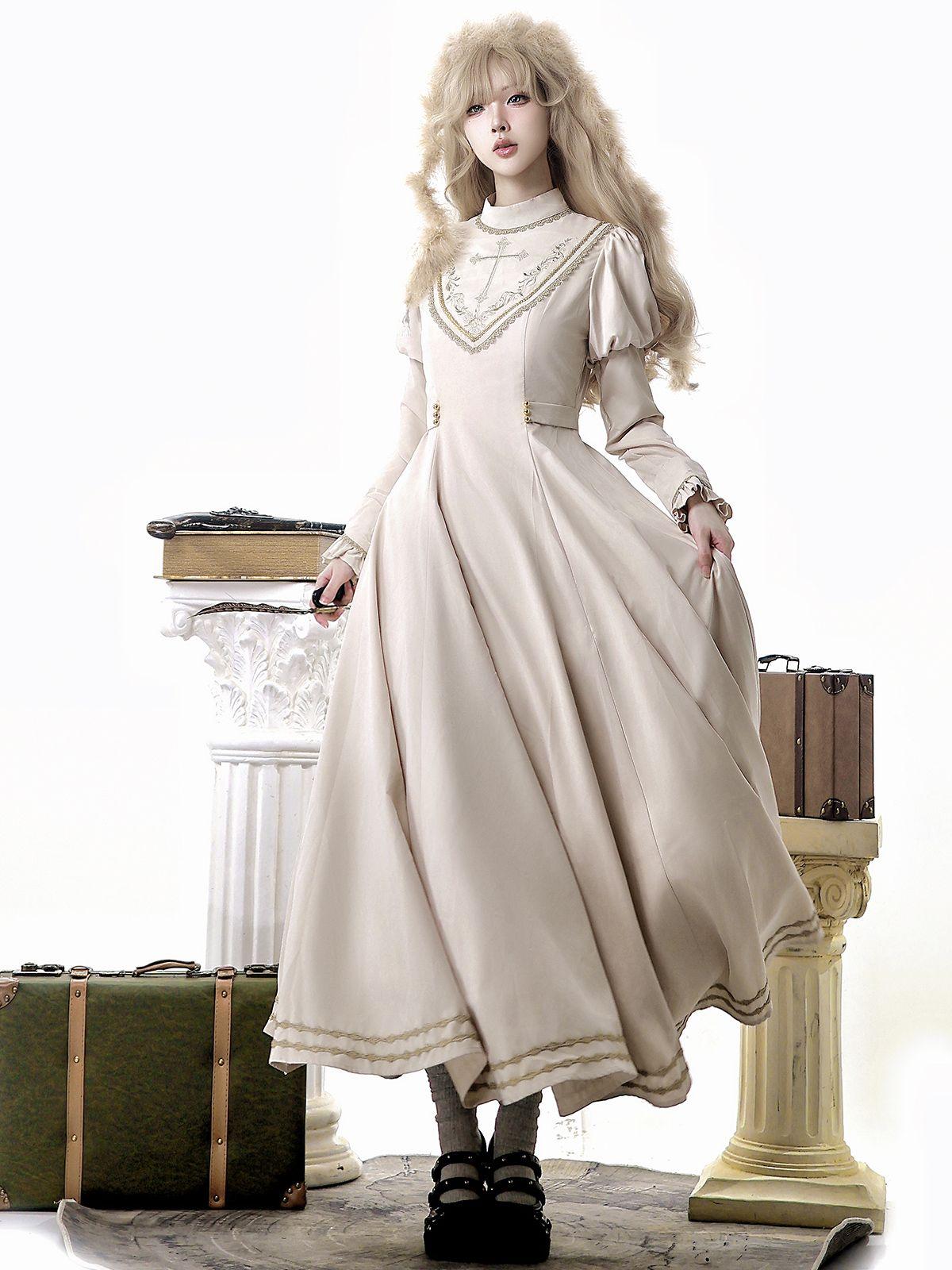 Imperial Coronation Lolita OP Dress - LolitaEra