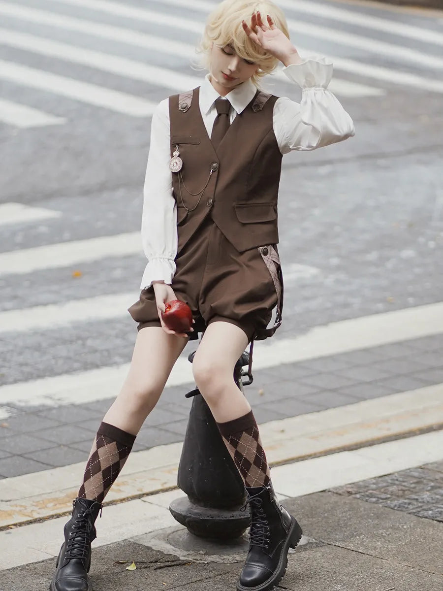Genuine shirt, vest, summer overall, (Physicals), Lolita style