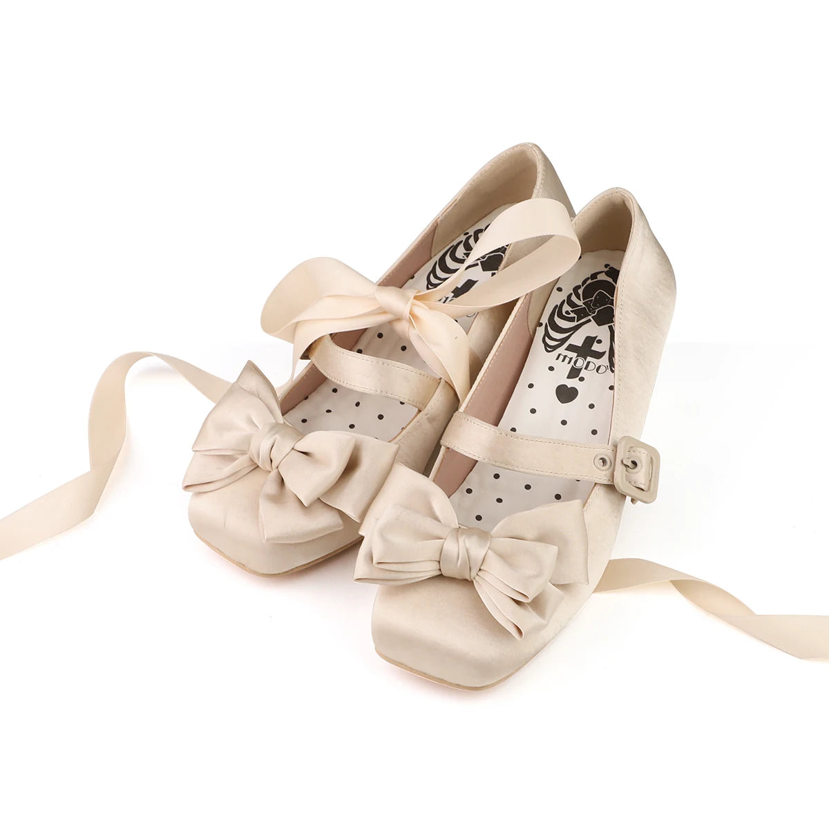 Genuine shoes square toe, (Physicals), Lolita style
