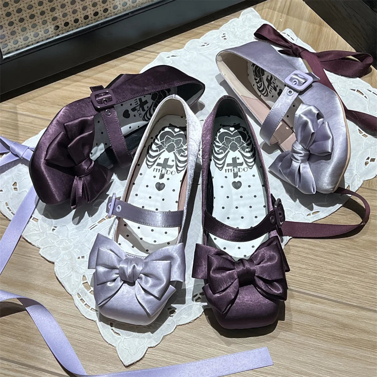 Genuine shoes square toe, (Physicals), Lolita style