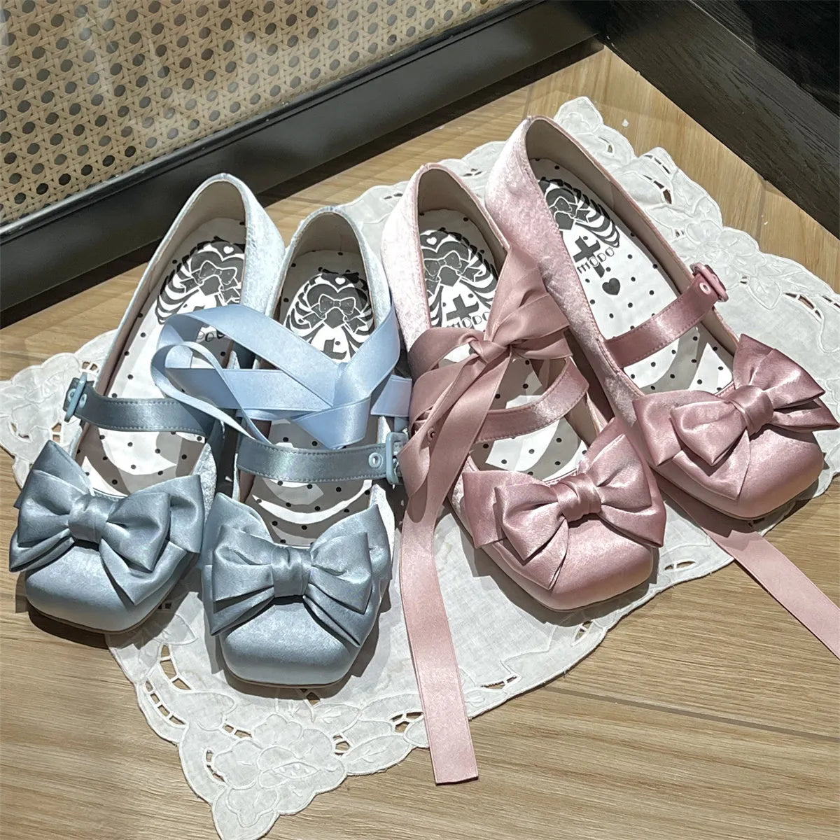 Genuine shoes square toe, (Physicals), Lolita style