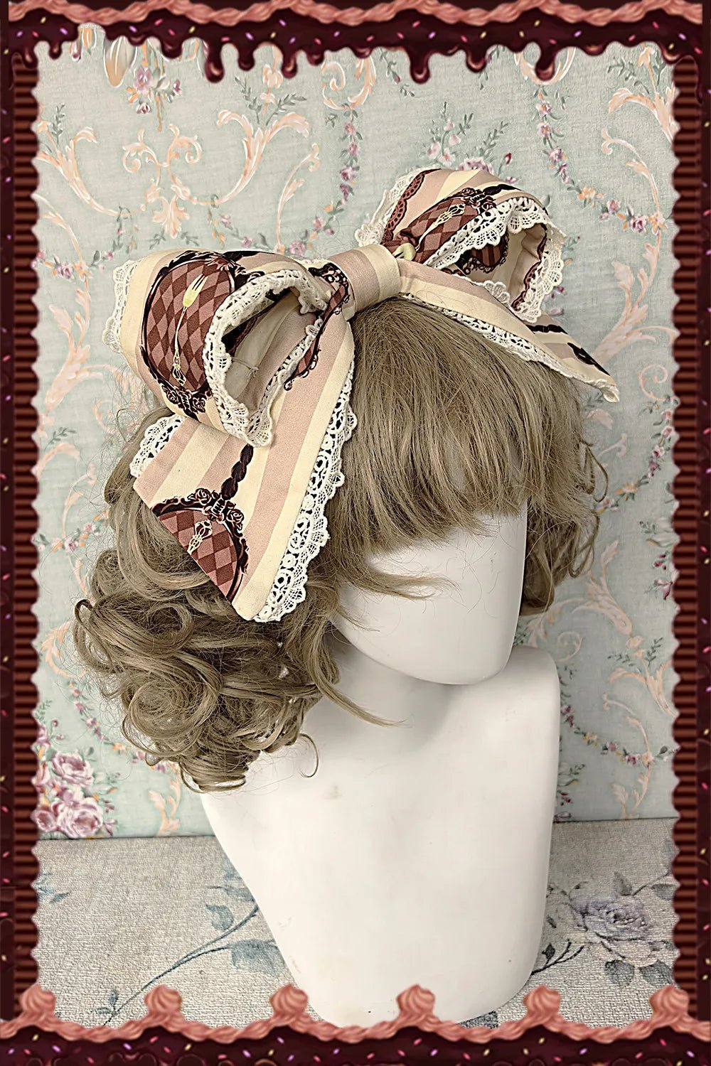 Infanta Chocolate Carousel Cotton Sweet Lolita JSK Dress - LolitaEra