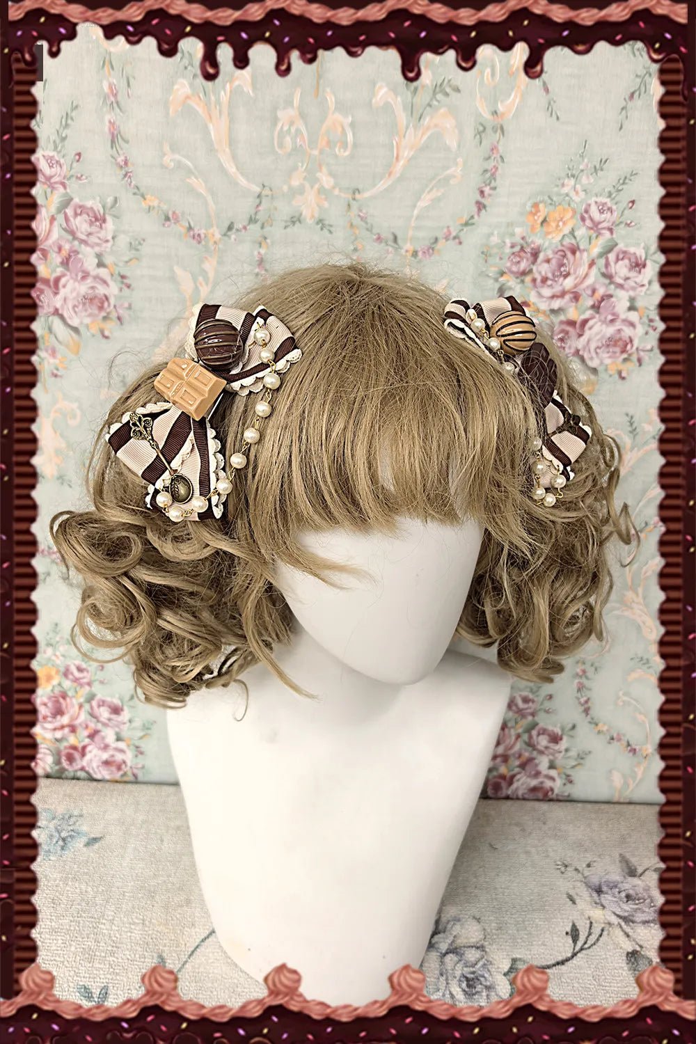 Infanta Chocolate Carousel Cotton Sweet Lolita JSK Dress - LolitaEra