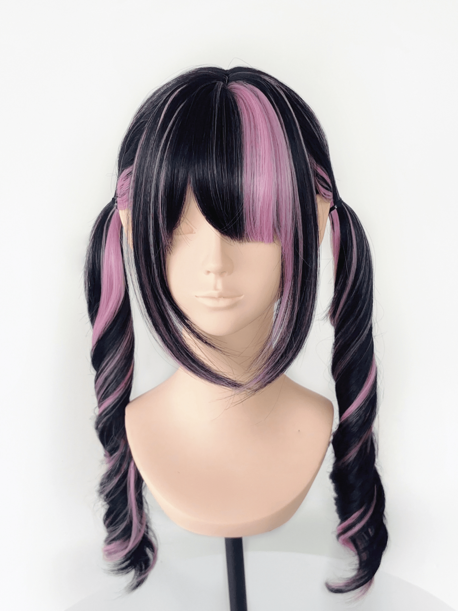 J-Fashion Highlight Wavy Twin Tail Wig - LolitaEra