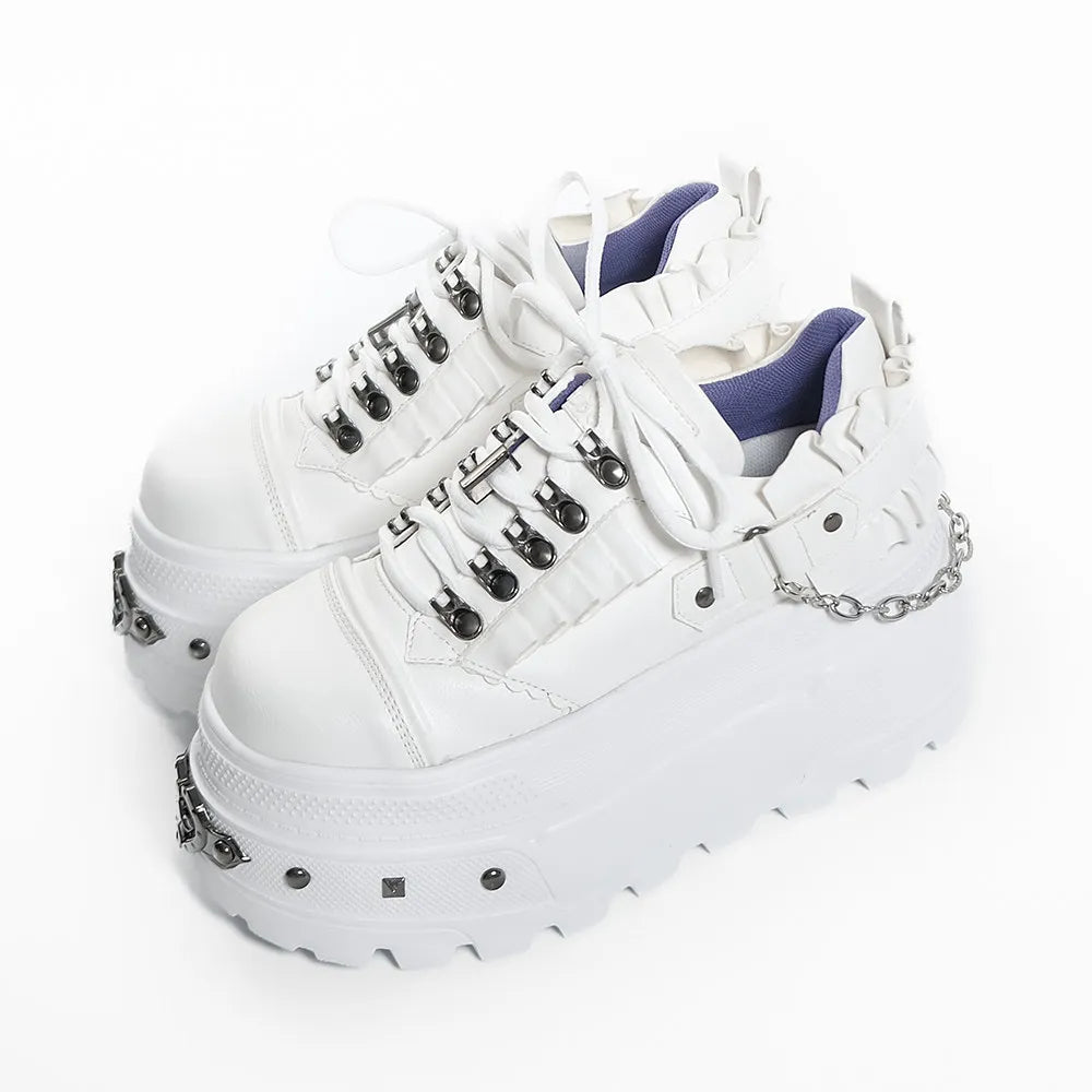 Transfer Student Ridiculous Secret Original Hypoxic Outer Space Joint Sweet Cool Platform Shoes Japanese Subculture Shoes Platform Shoes