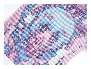 Kawaii Cartoon Japanese Full - print Ruffled T-shirt - LolitaEraPinkKawaii Cartoon Japanese Full - print Ruffled T-shirt