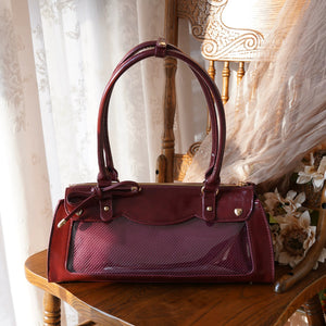 Kawaii Cream - Filled Chocolate Baguette Mini Ita Bag 1286 - LolitaEraRedKawaii Cream - Filled Chocolate Baguette Mini Ita Bag 1286