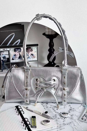 Kawaii Cream - Filled Chocolate Baguette Mini Ita Bag 1286 - LolitaEraWhiteKawaii Cream - Filled Chocolate Baguette Mini Ita Bag 1286