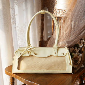 Kawaii Cream - Filled Chocolate Baguette Mini Ita Bag 1286 - LolitaEraYellowKawaii Cream - Filled Chocolate Baguette Mini Ita Bag 1286