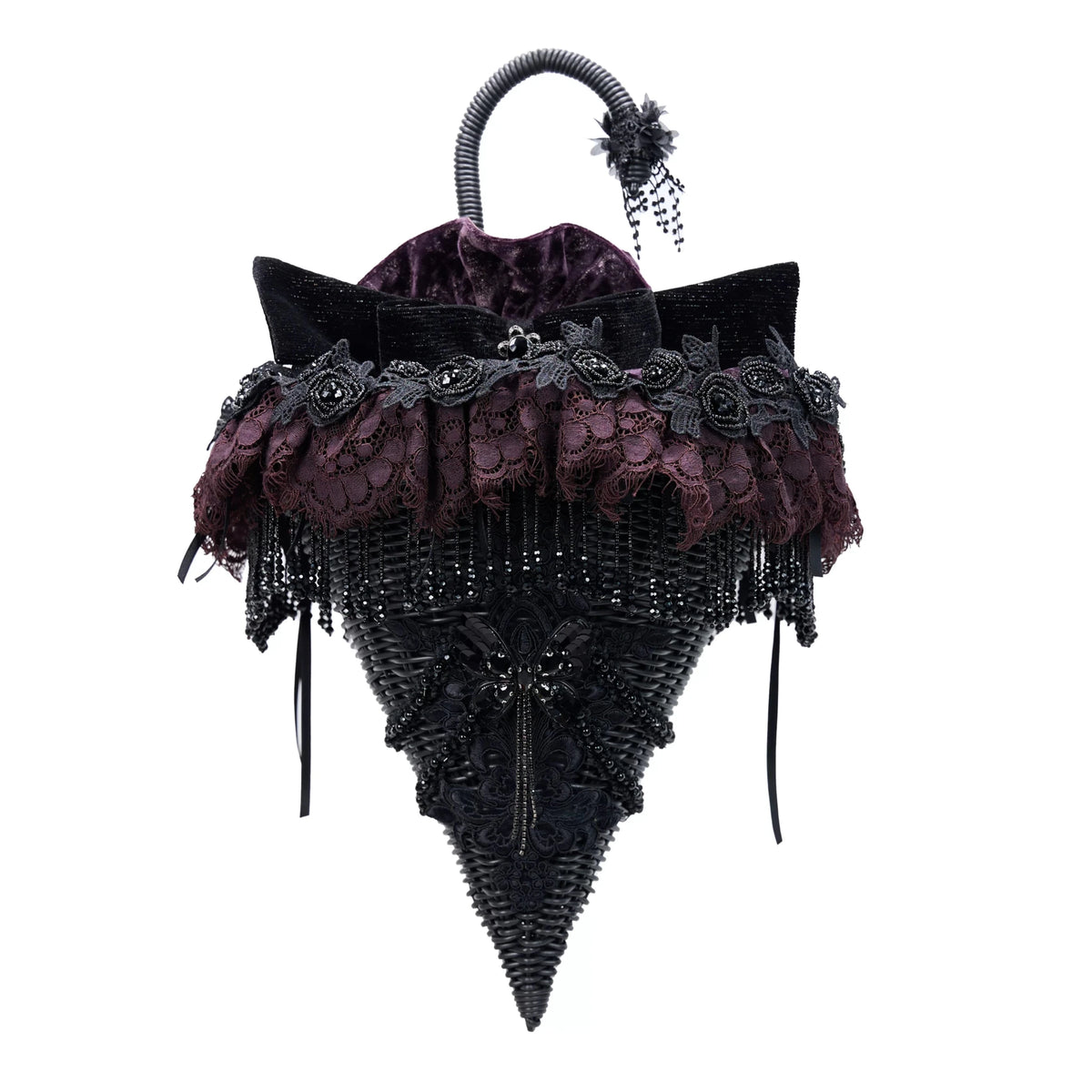 Legacy of the Departed Gothic Dark Evening Handbag - LolitaEra