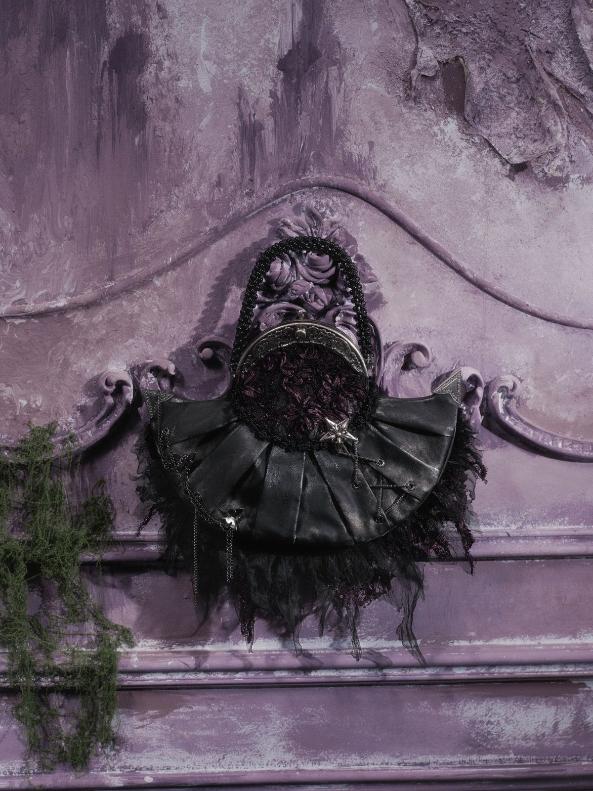 Legacy of the Departed Gothic Dark Evening Handbag - LolitaEra