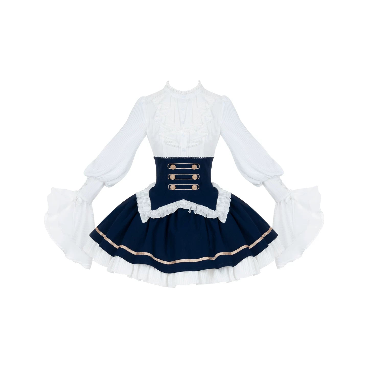 Letters and Poems · Eternal Crown | WP Original Sub-brand Palace Style Fake Two-piece OP Cape Twin Autumn Lolita