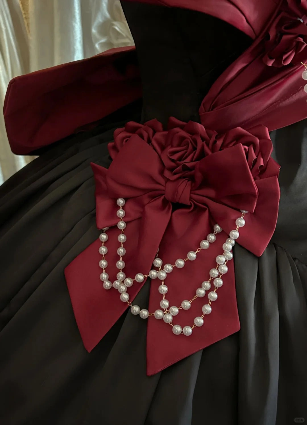 Treasure Chest Rose Lolita Red Dress