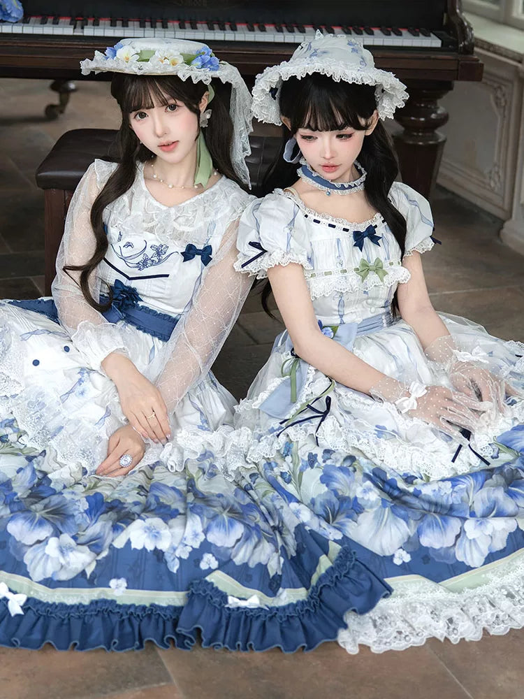 Blue Kite Lolita JSK Dress and Accessories Series