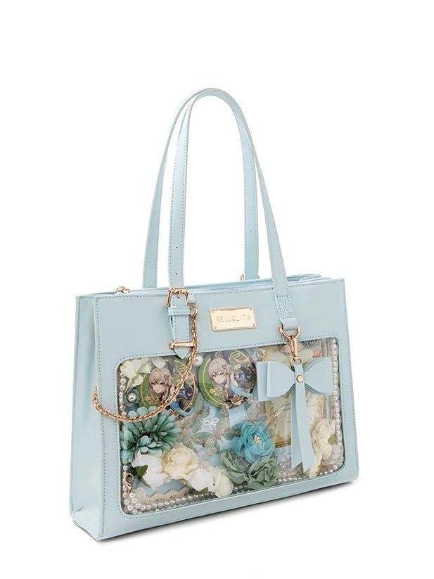 Lolita Elegant Crossbody Ita Bag - LolitaEraBlueLolita Elegant Crossbody Ita Bag