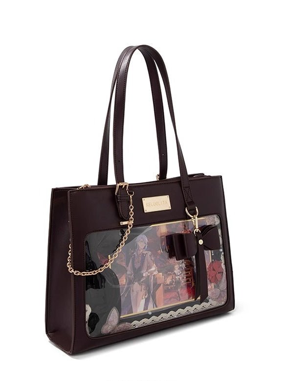 Lolita Elegant Crossbody Ita Bag - LolitaEraBlueLolita Elegant Crossbody Ita Bag