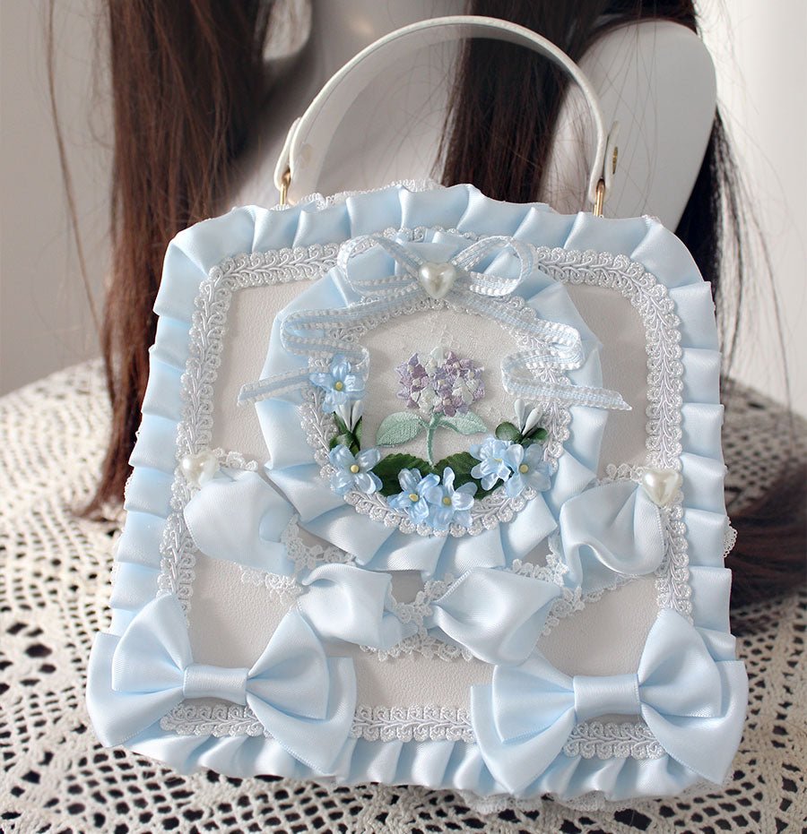 Lolita Elegant Floral Lace Handbag - LolitaEra9Lolita Elegant Floral Lace Handbag