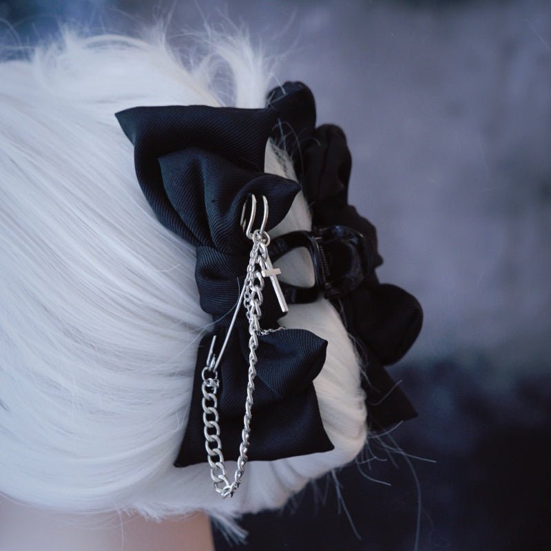 Lolita Goth Handmade Hair Clip - LolitaEra