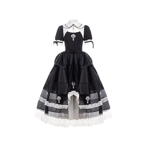 Lolita Gothic Mermaid Dress Set - LolitaEraSetSLolita Gothic Mermaid Dress Set