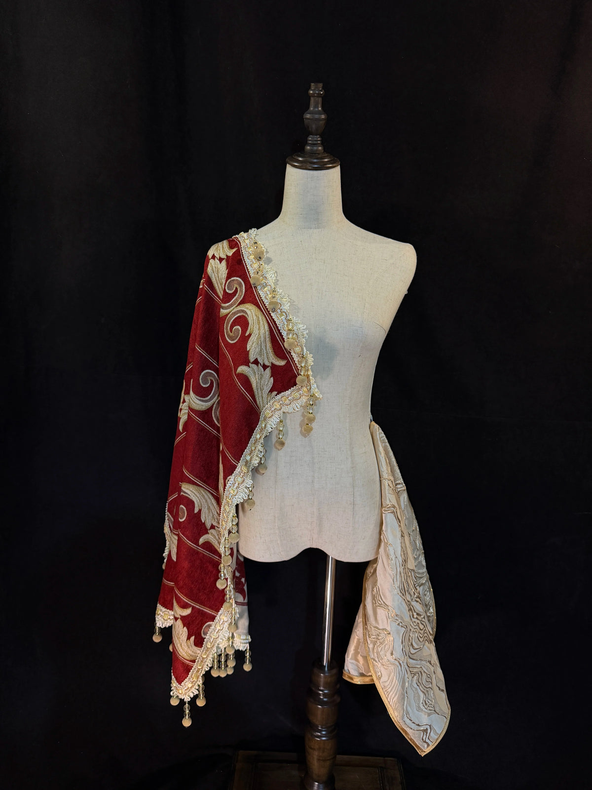 Lolita Court-Style Prince's Shawl, Prince's Sash, Retro Gothic Stylish Royal Knight Prince Outfit