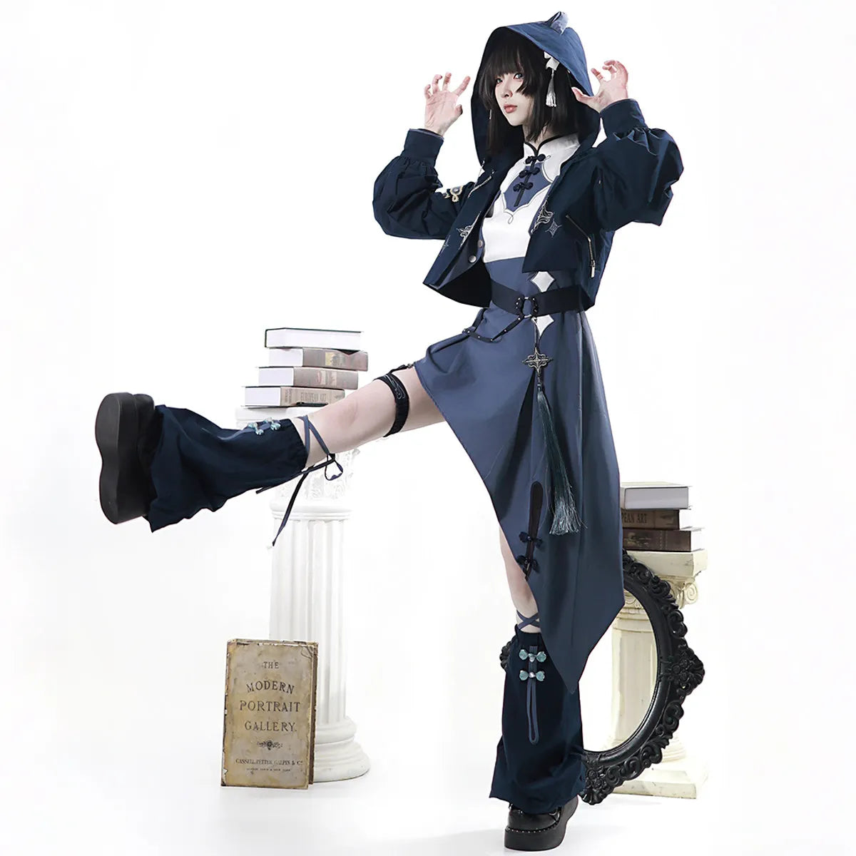 Genuine set, Lolita style, punk style