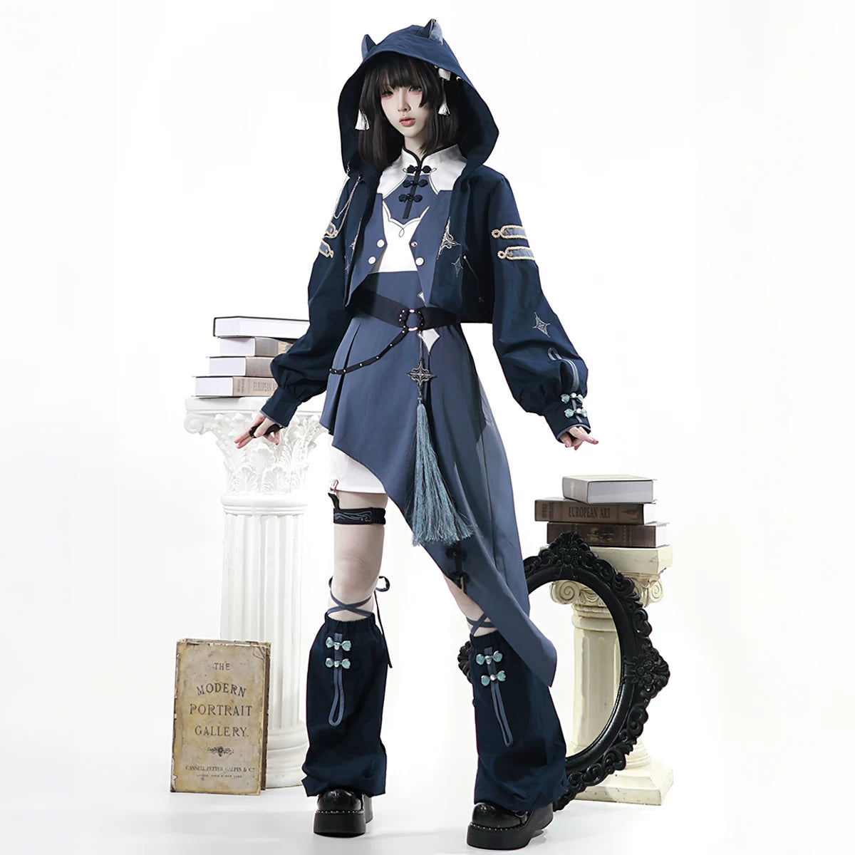 Genuine set, Lolita style, punk style