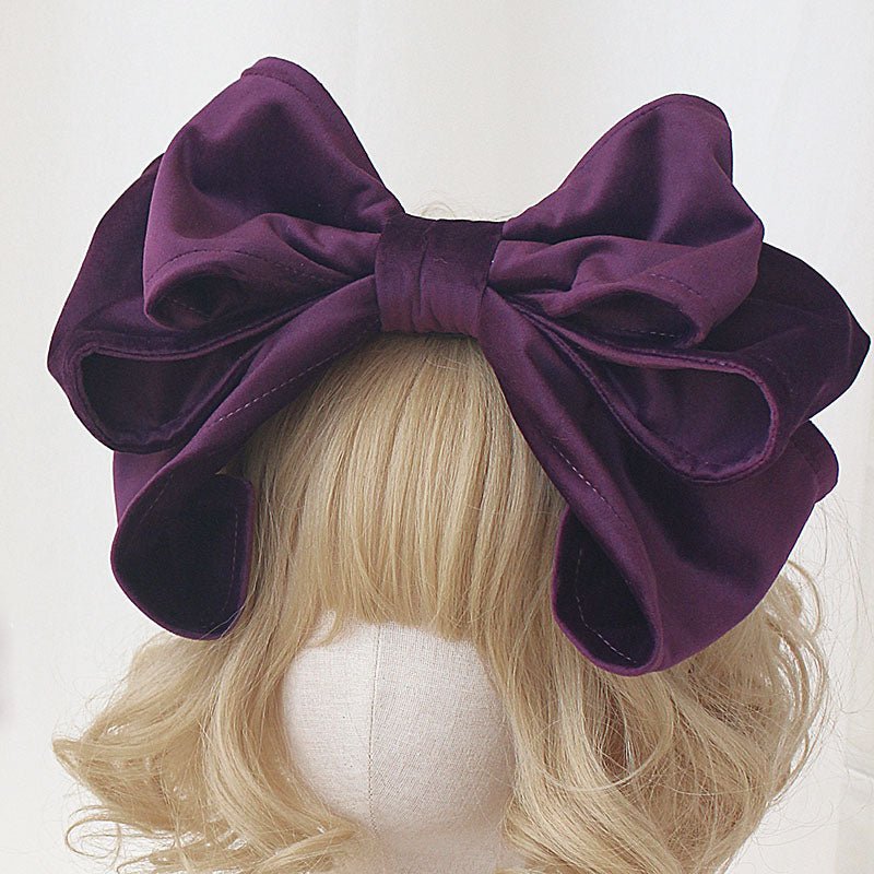 Lolita Purple Grape Theme Mini Hat Hair Clip - LolitaEra2Lolita Purple Grape Theme Mini Hat Hair Clip