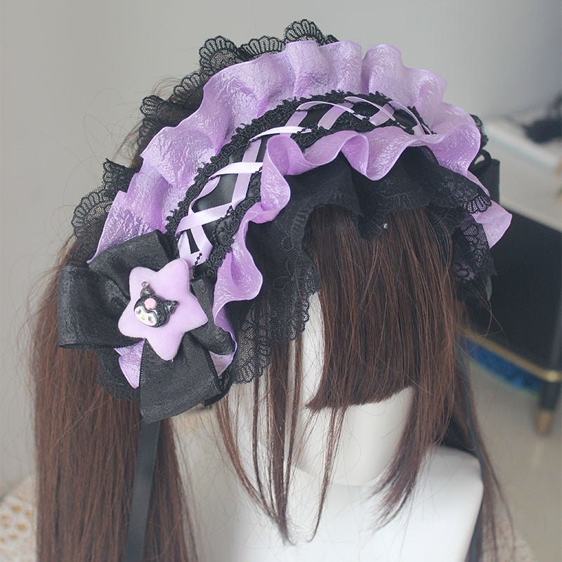 Lolita Sweet Goth Devil Kuromi Hair Accessory - LolitaEra7Lolita Sweet Goth Devil Kuromi Hair Accessory