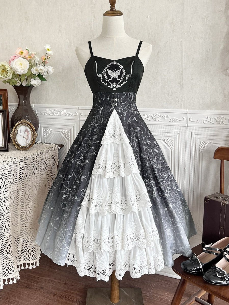 Lolita Vintage Lace Princess Dress - LolitaEra