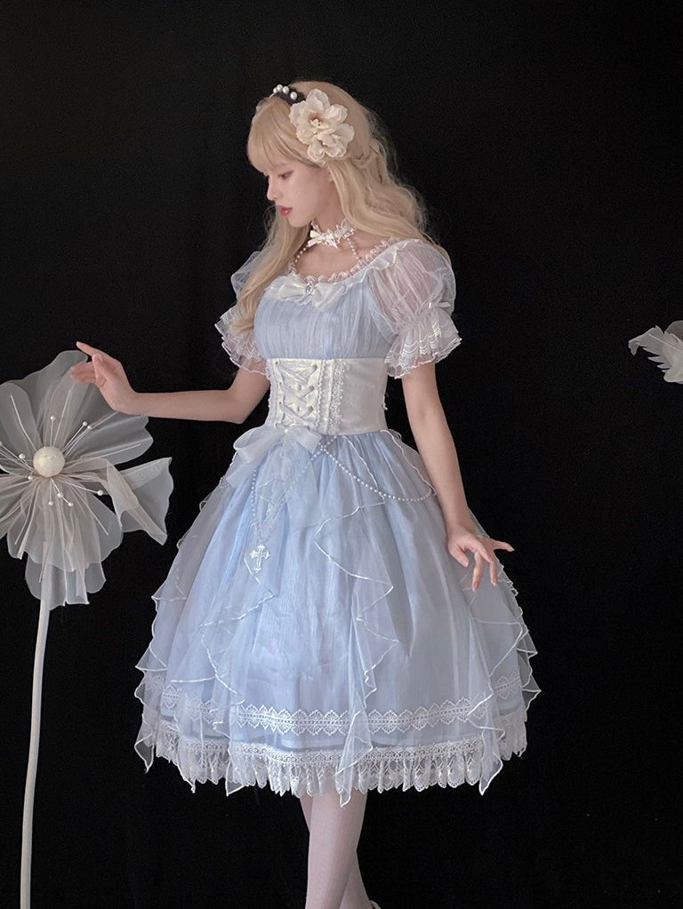 Mermaid Princess Lolita OP Dress - LolitaEra