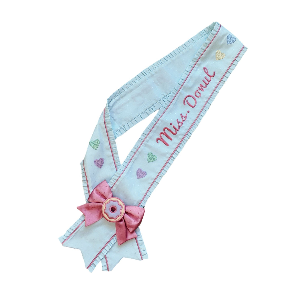 Miss Donut Pink Cream Donut-Theme Sweet Lolita Accessories Set - LolitaEra